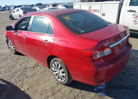 2013 Toyota Corolla Le из США, поврежденный, VIN 2T1BU4EE2DC076355